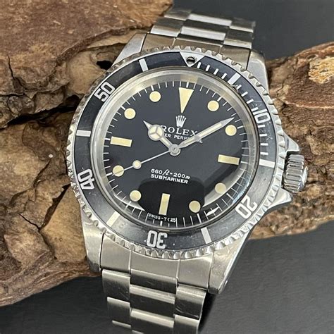 1968 rolex submariner|vintage rolex submariner no date.